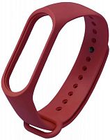 Ремешок для фитнес-браслета Xiaomi Mi Band 5 бордовый