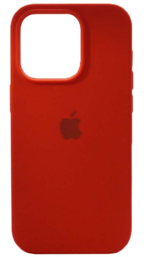 Задняя накладка Soft Touch для Apple Iphone 14 Pro красный