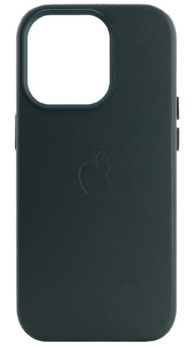 Силиконовый чехол MagSafe для Apple iPhone 14 Pro кожа хаки