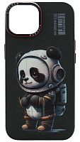 Силиконовый чехол для Apple iPhone 15 MagSafe nk панда
