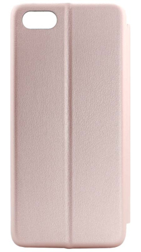Чехол-книга OPEN COLOR для Huawei Honor 7A/Y5 (2018) розовое золото фото 2
