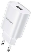 СЗУ 1 USB Borofone BN1 2100mA белый