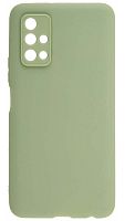 Силиконовый чехол для Huawei Honor 30S матовый оливковый