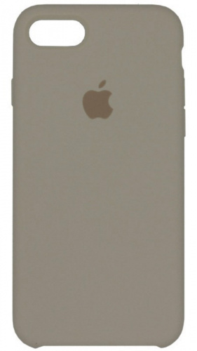 Задняя накладка Soft Touch для Apple iPhone 7/8 капучино