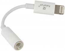 Переходник 3.5 AUX- lightning FaizFull FP27 с микрофоном прямое подключение