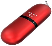 32GB флэш драйв Maxvi красный (FD32GBUSB20C10SF)