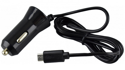 АЗУ microUSB, 1А, черный, OLMIO
