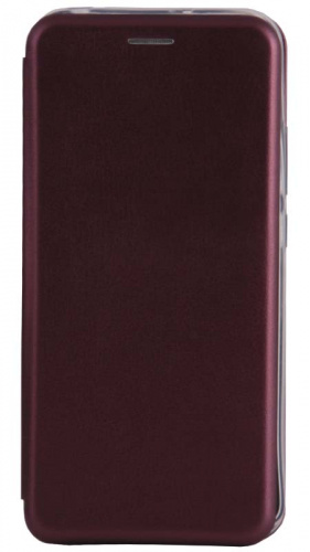 Чехол-книга OPEN COLOR для Xiaomi Redmi 9A бордовый