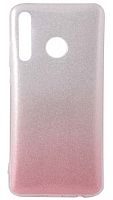 Силиконовый чехол Glamour для Huawei Honor 10i/Honor 20e градиент розовый