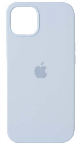 Задняя накладка Soft Touch для Apple Iphone 13 бледно-голубой