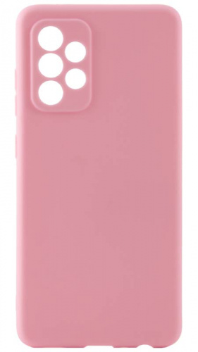 Силиконовый чехол для Samsung Galaxy A52/A525 матовый розовый