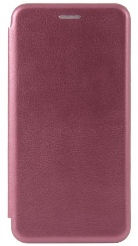 Чехол-книга OPEN COLOR для Xiaomi Redmi 10 бордовый