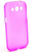 Силикон Samsung i8552 матовый розовый