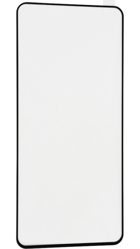 Противоударное стекло для Infinix Note 12 (2023) с полной проклейкой чёрный