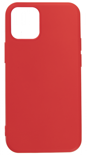 Силиконовый чехол Soft Touch для Apple iPhone 12 mini красный