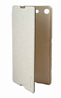 Чехол футляр-книга Nillkin для SONY Xperia M5/M5 Dual White (Sparkle series)