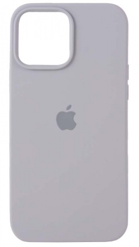 Задняя накладка Soft Touch для Apple Iphone 13 Pro Max платиновый серый