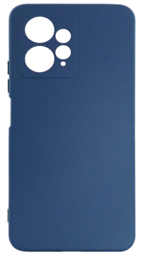 Силиконовый чехол для Xiaomi Redmi Note 12 Soft синий