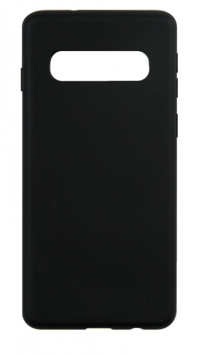 Силиконовый чехол Soft Touch для Samsung Galaxy S10/G973 черный