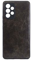 Силиконовый чехол для Samsung Galaxy A53/A536 X-Level кожа коричневый