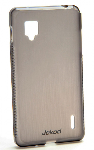 Силиконовый чехол Jekod для LG Optimus G E973 (чёрный)