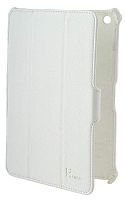 Сумка футляр-книга Armor Case Lux для iPad mini (белая)