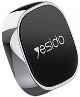 Автомобильный держатель Yesido C81 магнитный торпедо серебряный