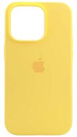 Задняя накладка Soft Touch для Apple Iphone 14 Pro желтый
