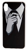 Силиконовый чехол  для Apple iPhone XS Max агент