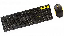 Набор клавиатура+мышь беспроводной SmartBuy, SBC-23350AG-KY, 1000 DPI, мультимедийный, USB, чёрный