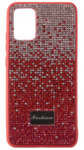 Силиконовый чехол для Samsung Galaxy A02S/A027 HallSen красный