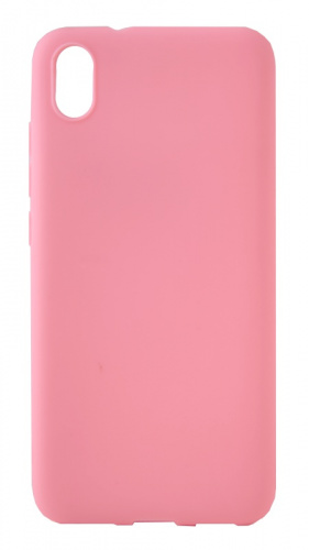 Силиконовый чехол для Xiaomi Redmi 7A светло-розовый
