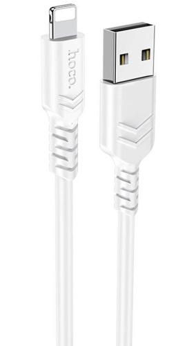 Кабель USB - 8 pin HOCO X62 Fortune, 1.0м, 2.4A белый