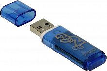 32GB флэш драйв Smart Buy Glossy series синий USB3.0