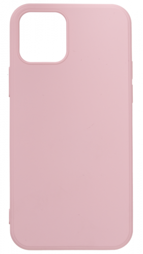 Силиконовый чехол Soft Touch для Apple iPhone 12/12 Pro розовый