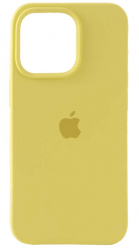 Задняя накладка Soft Touch для Apple Iphone 13 Pro лимонный