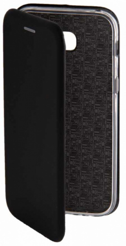 Чехол-книга OPEN COLOR для Samsung Galaxy A520/A5 (2017) чёрный