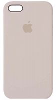 Задняя накладка Soft Touch для Apple iPhone 5/5S/SE светло-серый