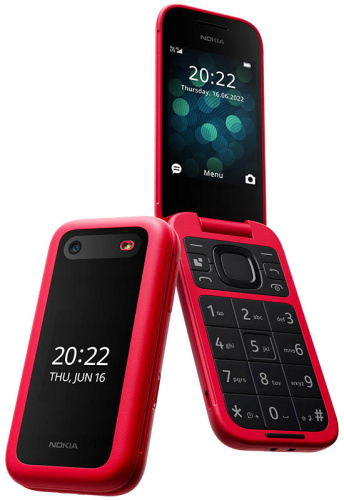 NOKIA 2660 Flip Dual TA-1469 Red (раскладушка)