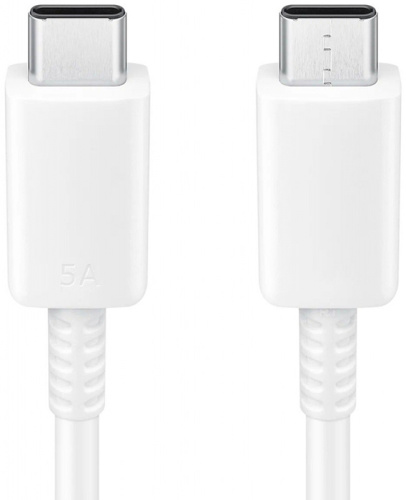 Кабель Samsung EP-DX510JWEGWW, USB Type-C (m) - USB Type-C (m), 1м, 5A, 100W белый