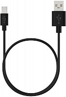 Кабель USB - micro USB Maxvi MC-01L черный