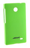 Задняя накладка Jekod для Nokia X Dual sim (зелёная)