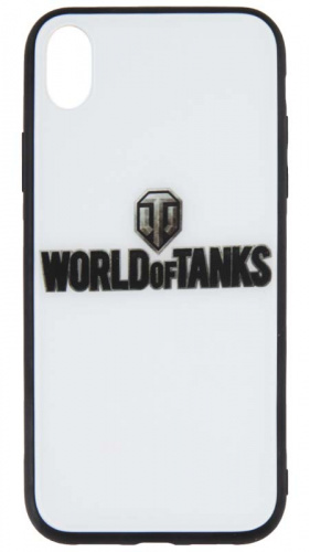 Силиконовый чехол для Apple iPhone XR стеклянный World of tanks Силиконовый чехол для Apple iPhone XR стеклянный World of tanks