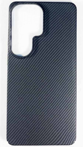 Задняя накладка для Samsung Galaxy S26 Ultra карбон черный Задняя накладка для Samsung Galaxy S26 Ultra карбон черный