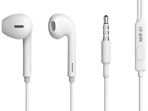 Наушники внутриканальные Maxvi MHF-01 white