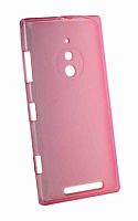 Накладка для Nokia Lumia 830 "Color Slim" (Розовый)