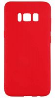 Силиконовый чехол для Samsung Galaxy S8/G950 красный