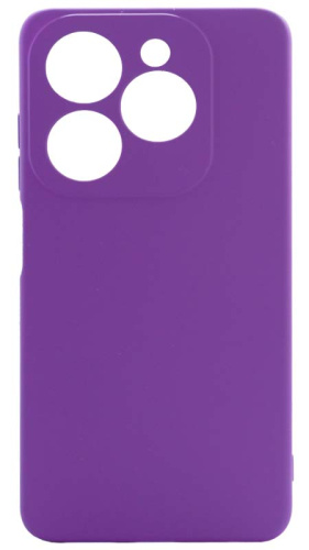 Силиконовый чехол для Tecno SPARK 20 Soft фиолетовый