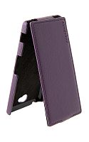 Чехол-книжка Aksberry для Sony Xperia С (фиолетовый)